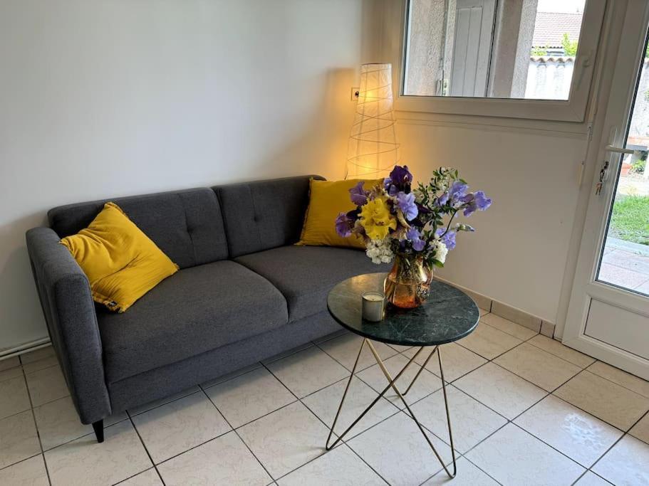 Apartamento T2 Independant Avec Jardin Livron-sur-Drôme Exterior foto